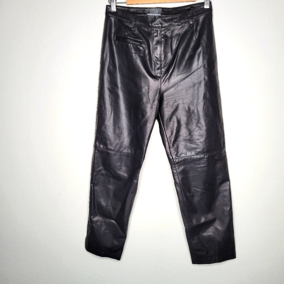 Lafayette 148 100% leather pants